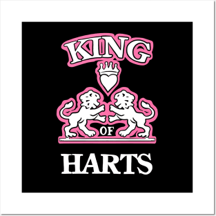 king of harts Posters and Art